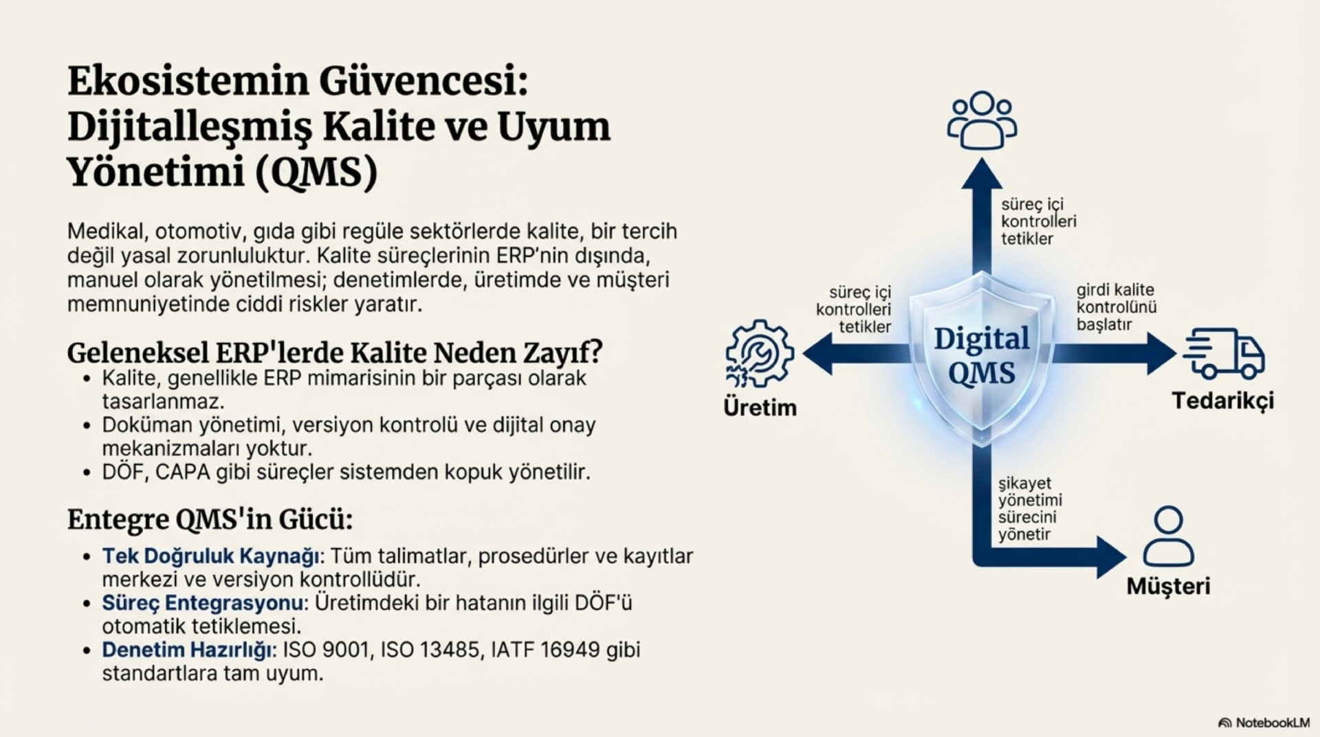 Kalite Yönetim Sistemi (QMS) Nedir? Dijital Kalite Nasıl Sağlanır?